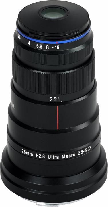 Actual product image Venus Optic Laowa 25mm f/2.8 2.5-5x UltraMacro Canon RF (Canon RF, full size)