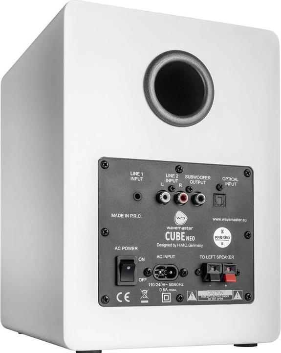 Actual product image Wavemaster Active monitor speaker (Active, Pair, 2x 50 W)