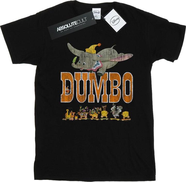 Actual product image Disney Womens/Ladies Dumbo The One And Only Cotton Boyfriend T-Shirt (XXL)
