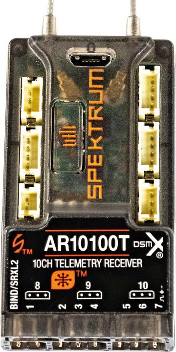 Actual product image Spektrum AR10100T 10-Channel Telemetry Receiver