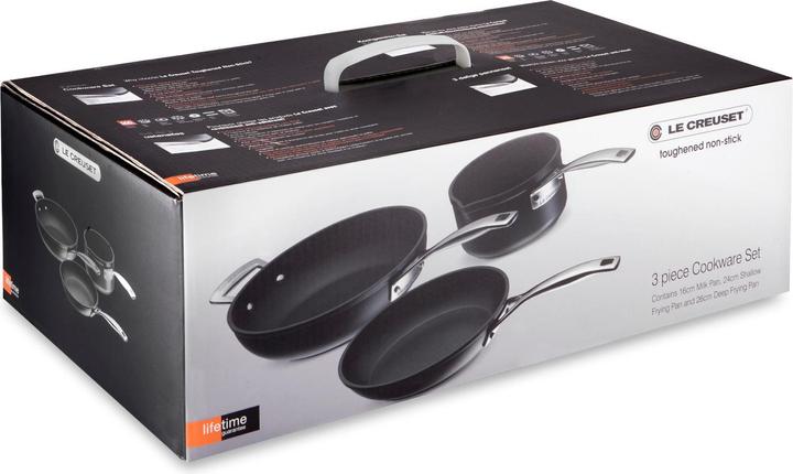 Produktbild Le Creuset Aluminium-Antihaft Pfannen-Set 24/26 cm, Milchtopf (Kochtopf, Aluminium)