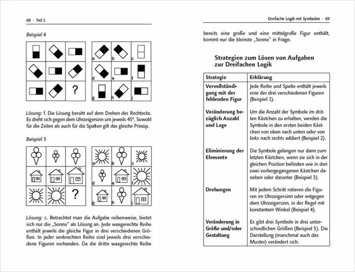 Produktbild Der grosse IQ-Trainer. Das Übungsbuch mit über 500 Aufgaben und Lösungen (Deutsch, Irina Bosley, 2023)