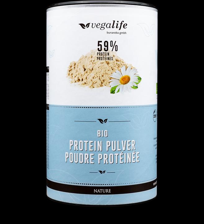 Produktbild vegalife Protein Pulver Natur (Neutral, Mahlzeitenersatz oder Müesli, Sport-Shake, leicht nussig, 1 Stk., 450 g)