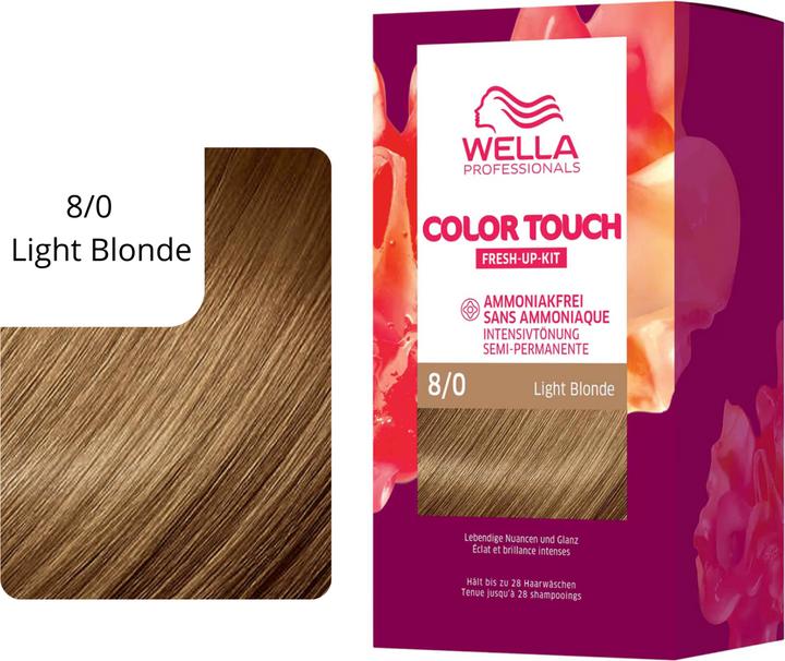 Produktbild Wella Color Touch Fresh-Up-Kit 8/0 (8/0 hellblond)
