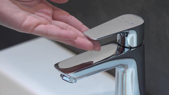 Produktbild hansgrohe Talis E Waschtischmischer (mattweiss)