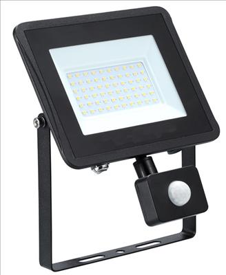 Image du produit Sylvania Projecteur à détecteur LED 46W noir 4000K (5000 lm, IP65)
