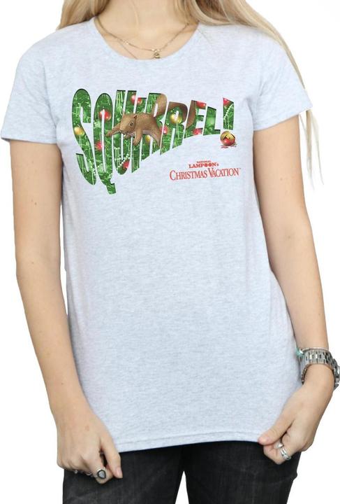 Image du produit National Lampoon´s Vacation National Lampoon's Christmas Vacation - T-shirt SQUIRREL TREE - Femme (XXL)