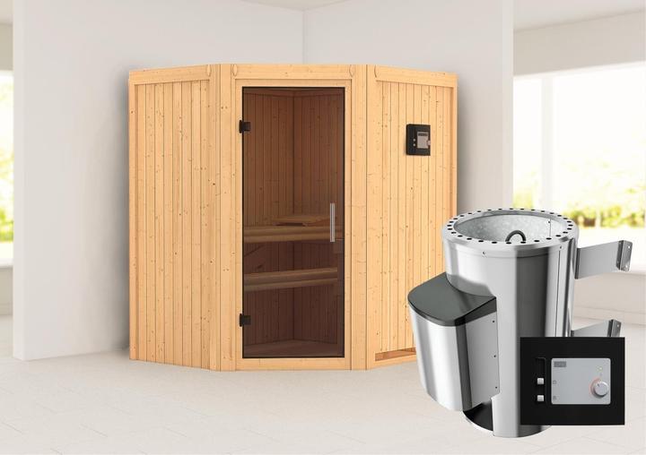 Immagine prodotto Karibu Tonja senza bordo del tetto (Comando esterno Plug & Play da 3,6 KW)