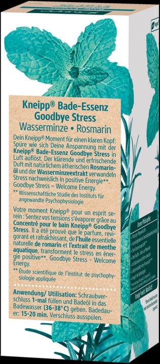 Actual product image Kneipp Bath essence Goodbye Stress (100 ml, Bath oil)