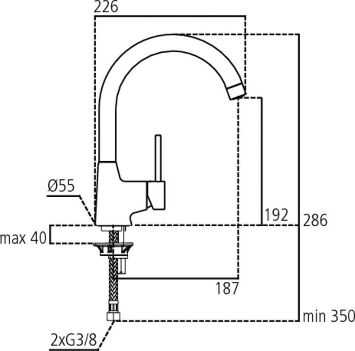 Actual product image Ideal Standard Kitchen faucet B9328AA