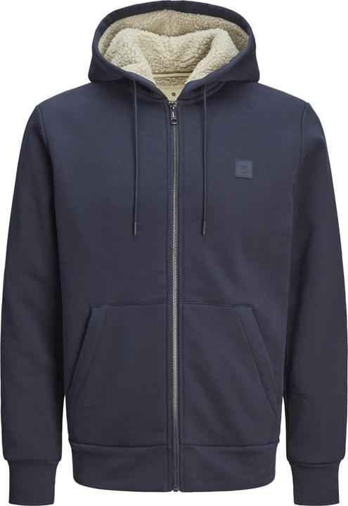 Jack & Jones Jprblumason Teddy Sweat Zip Ln (S)
