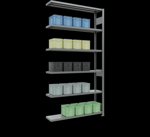 Image du produit Schulte Lagertechnik Système enfichable Élément suivant MULTIplus250 avec traverse de longueur