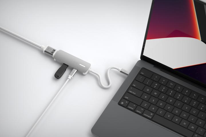 Produktbild LINQ Connects 3in1 USB-C Multiport Hub (USB-C, 3 Ports)