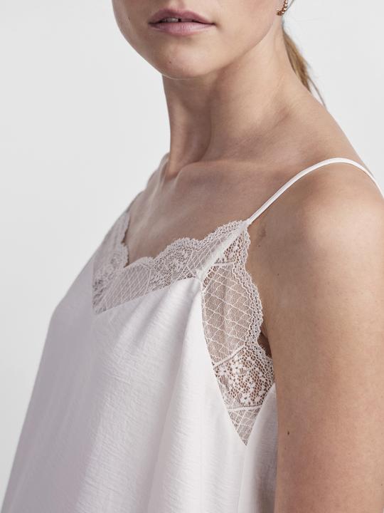 Actual product image Pieces Pctiffany Strap Lace Top Wvn Noos Bc (L)