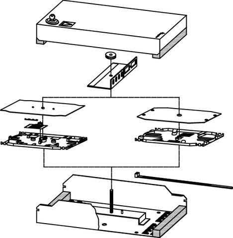 Actual product image Telegärtner FO Compact Splice Box
