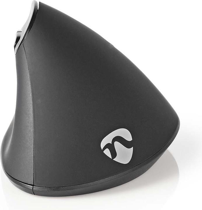 Image du produit Nedis Souris ergonomique filaire - droitier - 6 boutons - 3200 DPI - câble de 1,8 m - noir (Filaire)