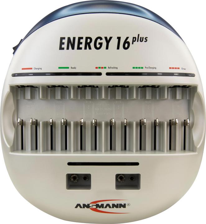 Actual product image Ansmann Energy 16 Plus (1 pcs., C, D, AA, AAA, 9V Block, Chargers without battery)