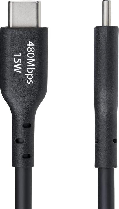 Image du produit StarTech Cable USB-A to USB-C 3m Black (3 m, USB 2.0)