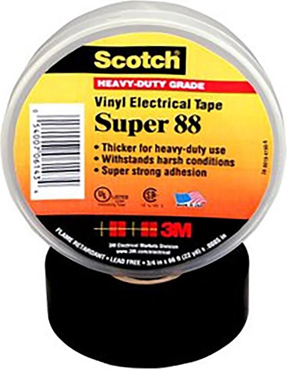 Immagine prodotto 3M Nastro elettrico in vinile Super 88 50mmx33m (50 mm)