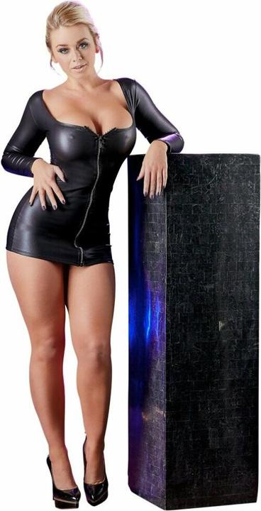 Actual product image Cottelli Collection Mini Dress With Glitter (S)