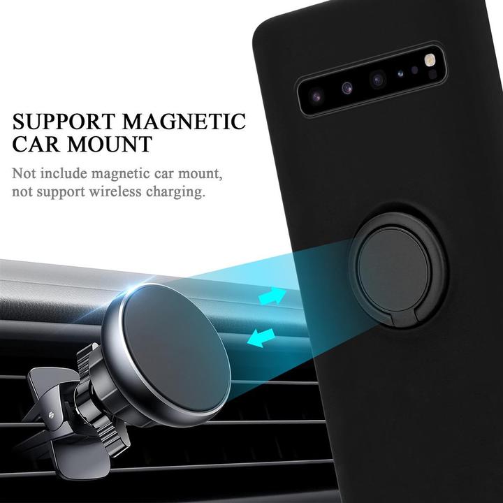 Actual product image Cadorabo TPU Liquid Ring Silicone Case Cover (Samsung Galaxy S10 5G)