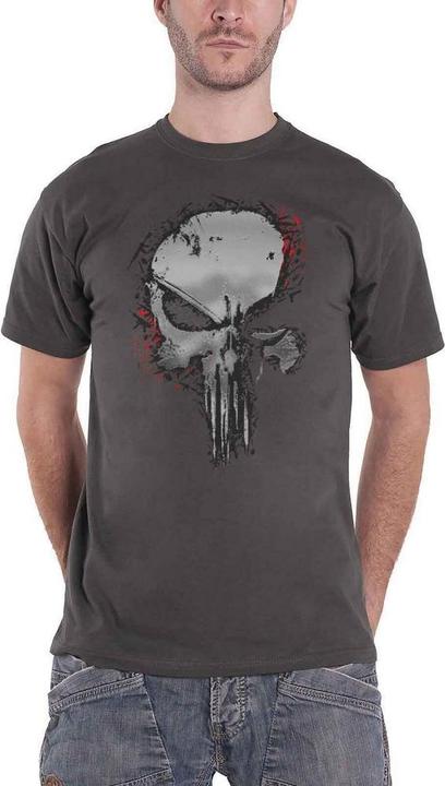 Immagine prodotto Maglietta Punisher Metallic Skull per adulti (M)