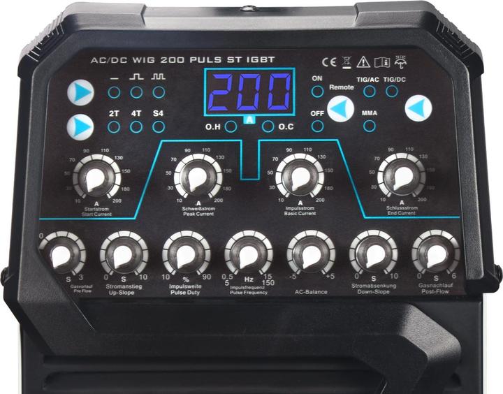 Image du produit Stahlwerk Machine à souder AC/DC TIG 200 Pulse ST IGBT / 200 A