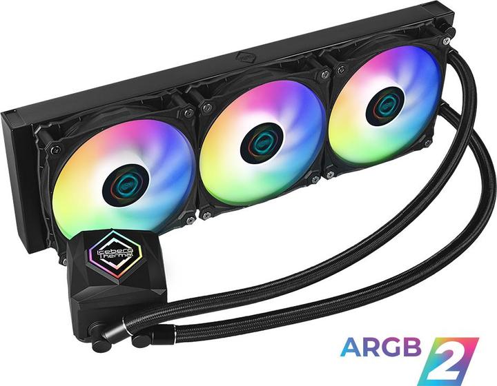 Actual product image Iceberg Thermal IceFLOE Oasis ARGB AIO cooling system