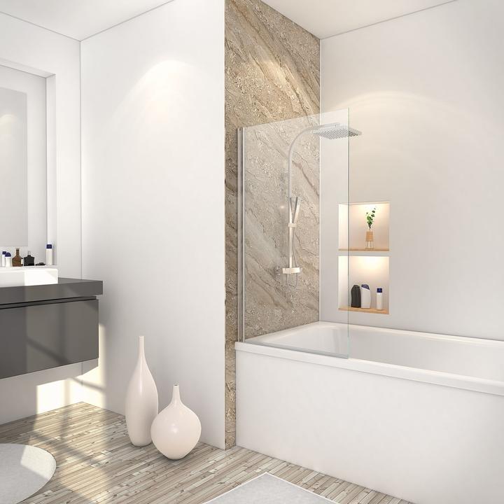 Immagine prodotto Schulte Schermo da bagno con pannello singolo Komfort