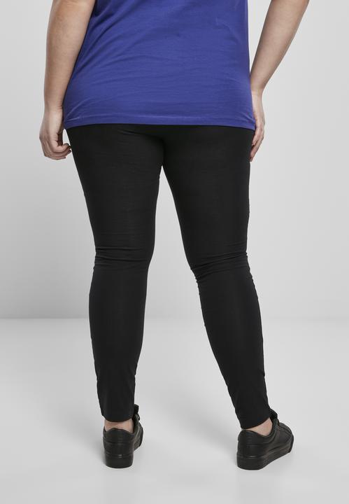 Actual product image Urban Classics Ladies Flock Lace Inset Leggings (XL)