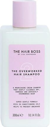 Produktbild The Hair Boss THE HAIR BOSS By Lisa Shepherd The Overworked Hair Shampoo głęboko odżywczy szampon do włosów suchyc (300 ml, Flüssiges Shampoo)
