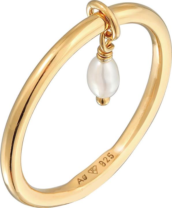 Produktbild Elli Bandring, Perle, Perlenring (52, 925 Silber)