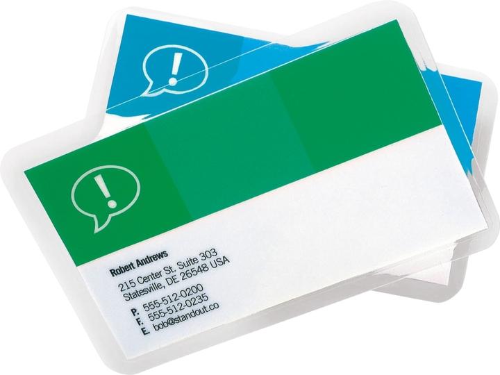 Produktbild GBC Laminierfolien in Premiumqualität (67 x 99 mm, 100 Stück, 125 µm)