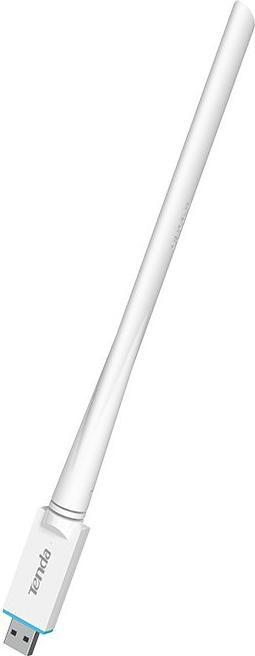 Image du produit Tenda Adaptateur WiFi 6 USB U2v5 AX300, 286 Mb/s, 802.11ax/b/g/n, 6 dBi, Soft AP, Win 7/10/11, Linux (USB)
