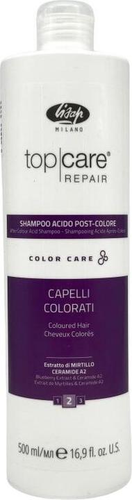Produktbild Lisap Color Care After Color Acid Shampoo 500 ml (500 ml, Flüssiges Shampoo)