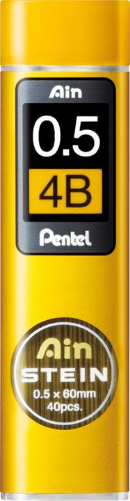 Pentel Bleistiftminen AinStein (Ersatzmine, Grau, 0.50 mm)