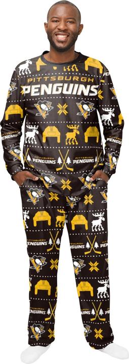Actual product image Foco NHL Winter XMAS pyjamas Pittsburgh Penguins - M (M)