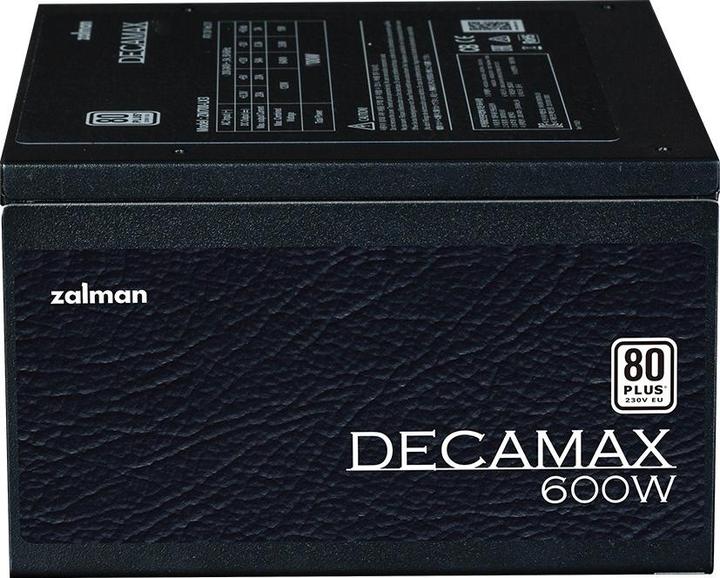 Actual product image Zalman ZM600-LX3 Decamax power supply unit (600 W)