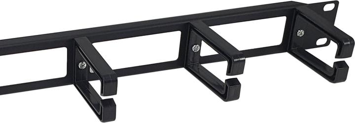 Actual product image equip 19" Cable Management Panel Equipment black