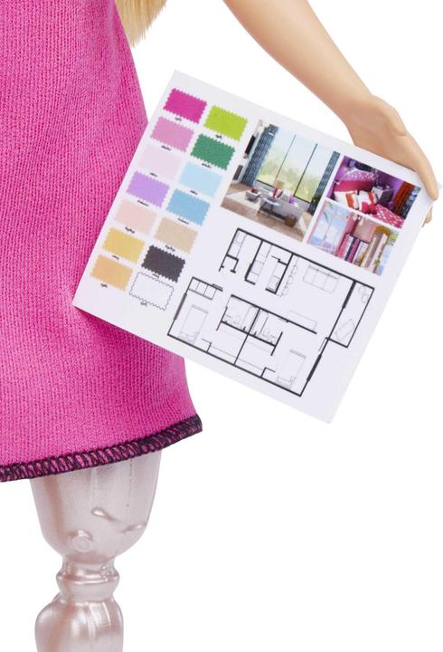 Actual product image Barbie Interior designer with prosthetic leg