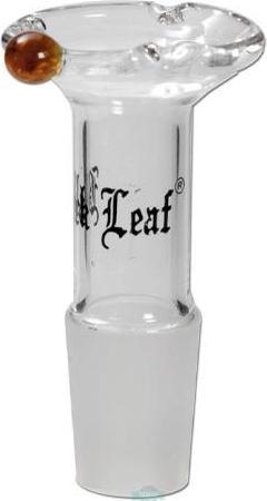 Image du produit Black Leaf Tête enfichable en verre NS14 conique Tamis de serrage