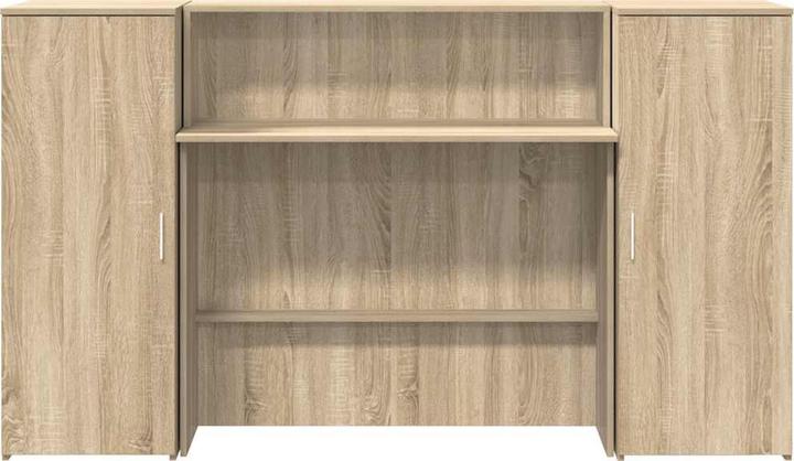 Image du produit VidaXL Comptoir d'accueil Chêne Sonoma 180x50x103,5 cm Bois composite Comptoir d'accueil