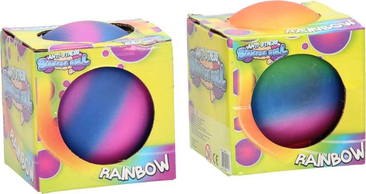 Image du produit NoName Balle Squeeze arc-en-ciel