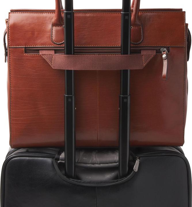 Immagine prodotto Castelijn & Beerens & Beerens - Gaucho Ellen Schoudertas 15,6 RFID | cognac -