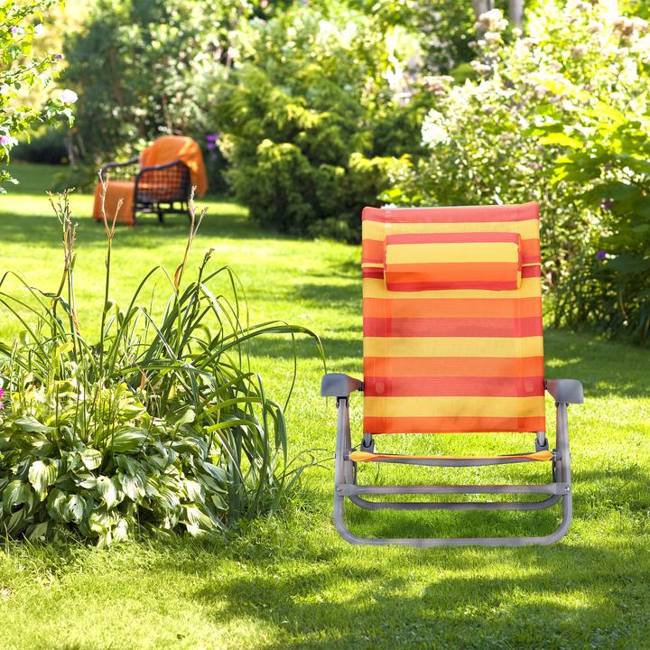 Actual product image Relaxdays Reclining beach-chair (85 cm)