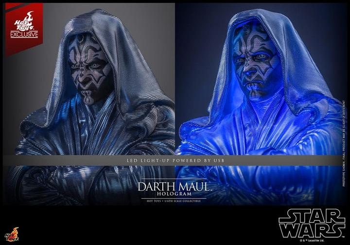 Produktbild Hot Toys Star Wars Episode I Figur 1/6 Darth Maul Hologram Exclusive 30 cm
