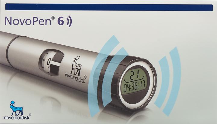 Produktbild Novo Nordisk NovoPen 6 (grau) (Insulinspritze)