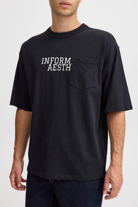 Actual product image Casual Friday CFTUE tee with print and chestpocket 20505315 (L)