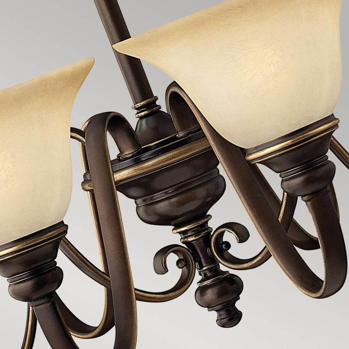 Image du produit Elstead Lighting Cello Lustre E27 6 branches bronze antique (80.60 cm)