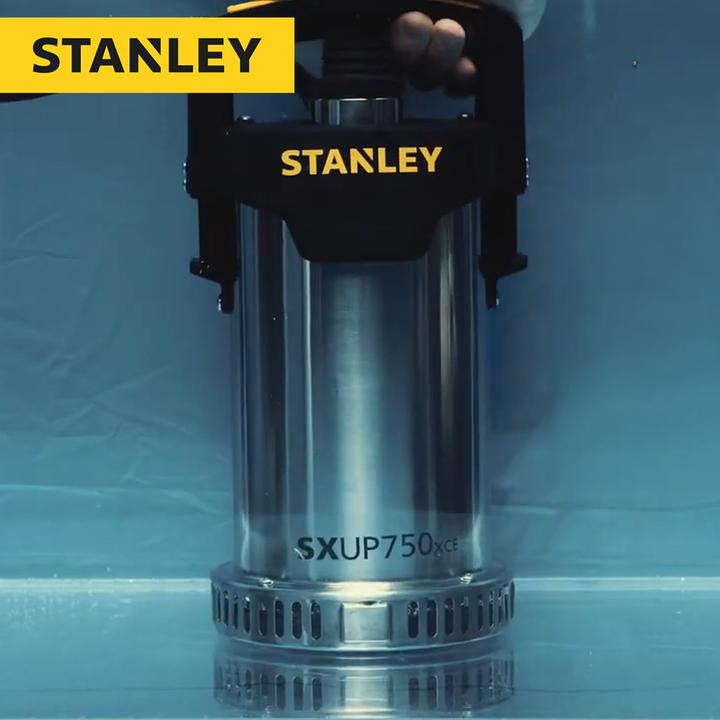 Actual product image Portable Power & Garden Tools - Submersible Pump - Stainless Steel - Clean Water - 750 W (Clear water pump)